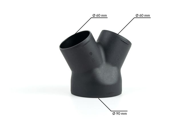 Hovedbilde Y-Stykke 90x60x60