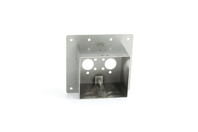 Hovedbilde Gulvgjennomføring 2KW rustfri 80 mm