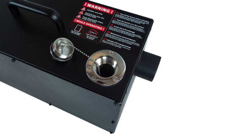 Bærbar 2 KW Autoterm m/batteri og lader og tank